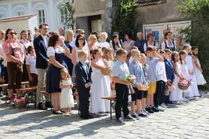 Frohnleichnam 2019 in Haag Erstkommunionskinder