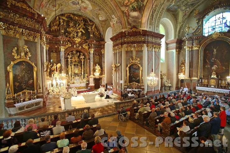 2013.09.21_16.56.50_01.jpg - Die Basilika von Maria Taferl - wunderschön renoviert.
