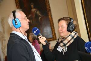 Radio Maria Einkehrtag im Stift Heiligenkreuz Gudrun Trausmuth interviewt Christoph Hochleitner.