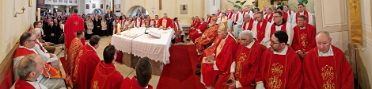 Blagdan mučenika, bl. kardinala Alojzija Stepinca Krašić, 10.02.2024 Tri biskupa i pedesetak svećenika su sudjelovali u ovogodišnjoj središnjoj proslavi blagdana blaženog...