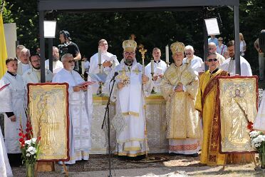 Grkokatolička liturgija u spomen 1100 obljetnice Kraljevine Hrvatske Budinjak, 06.07.2025 Svečanom arhijerejskom svetom liturgijom proslavila je grkokatolička Križevačka eparhija...