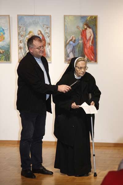 Vernissage sestra Rozarija Radić