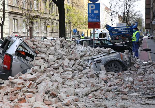 Potres / Erdbeben / Earthquake in Zagreb