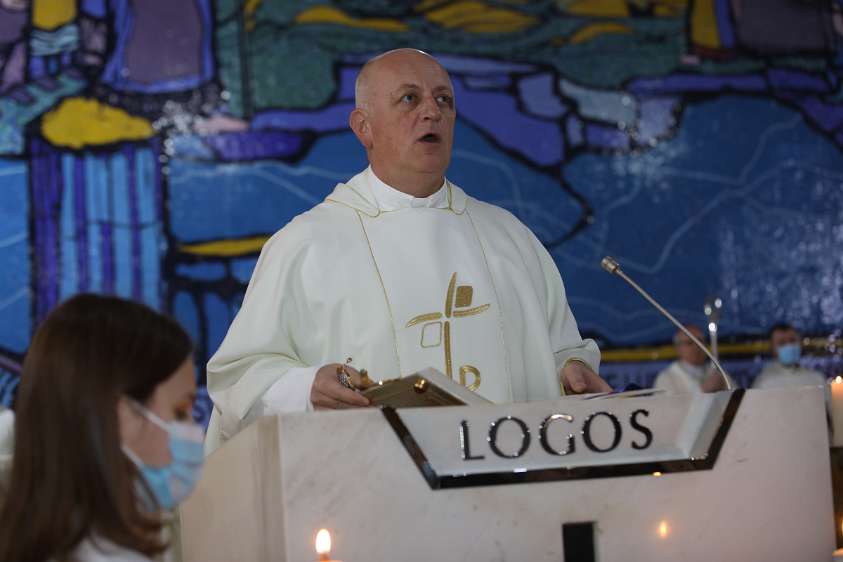 Biskup Mijo Gorski je blagoslovio novi mozaik u Nac. Svetištu sv. Josipa Evanđelje