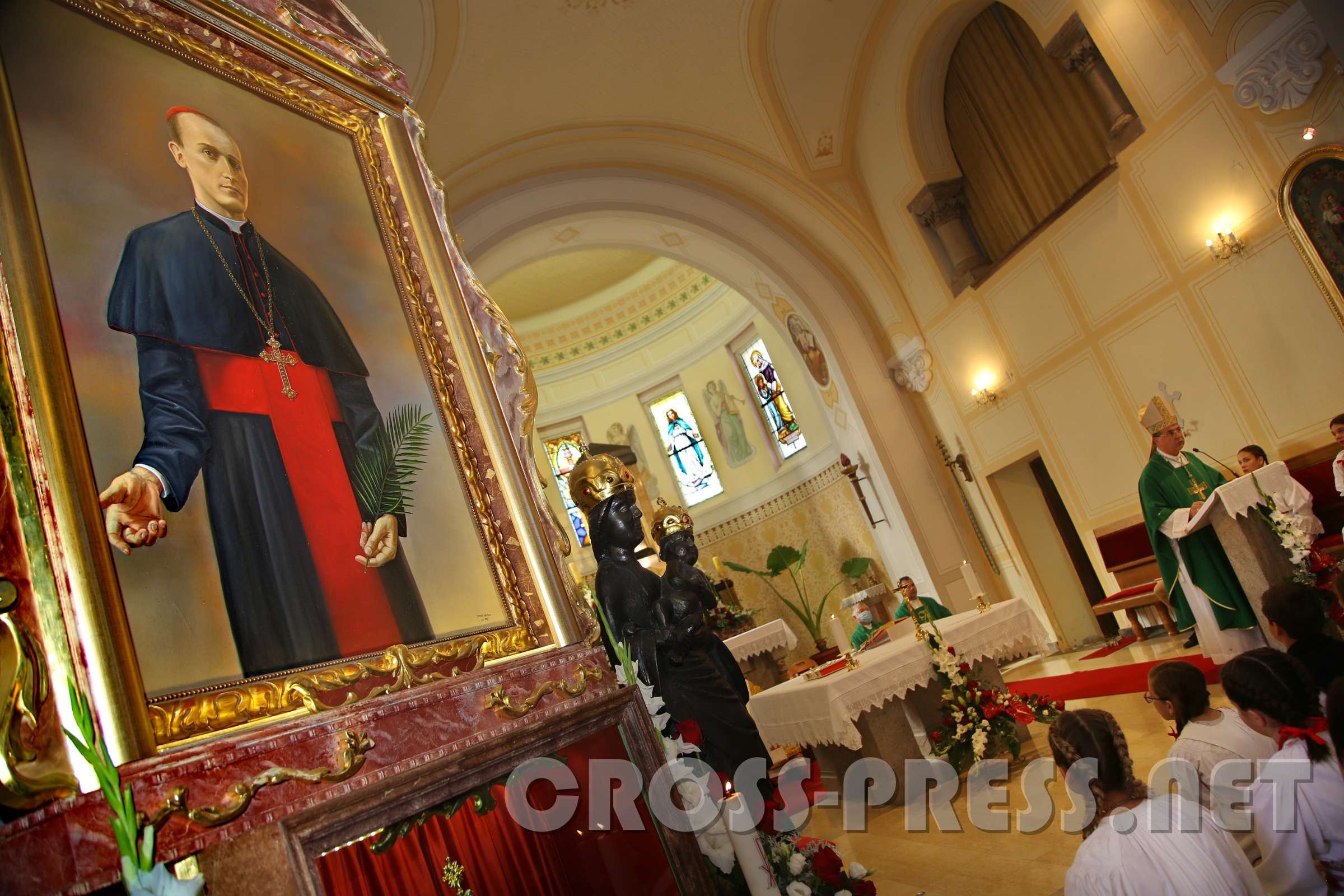 Blagoslov spomendoma bl. Kardinala Stepinca, te hodočasničkog doma