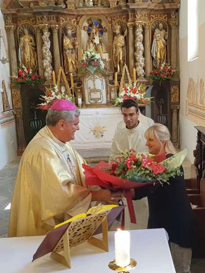 Proštenje Male Gospe na Sveticama Cvijeće za biskupa Košića.