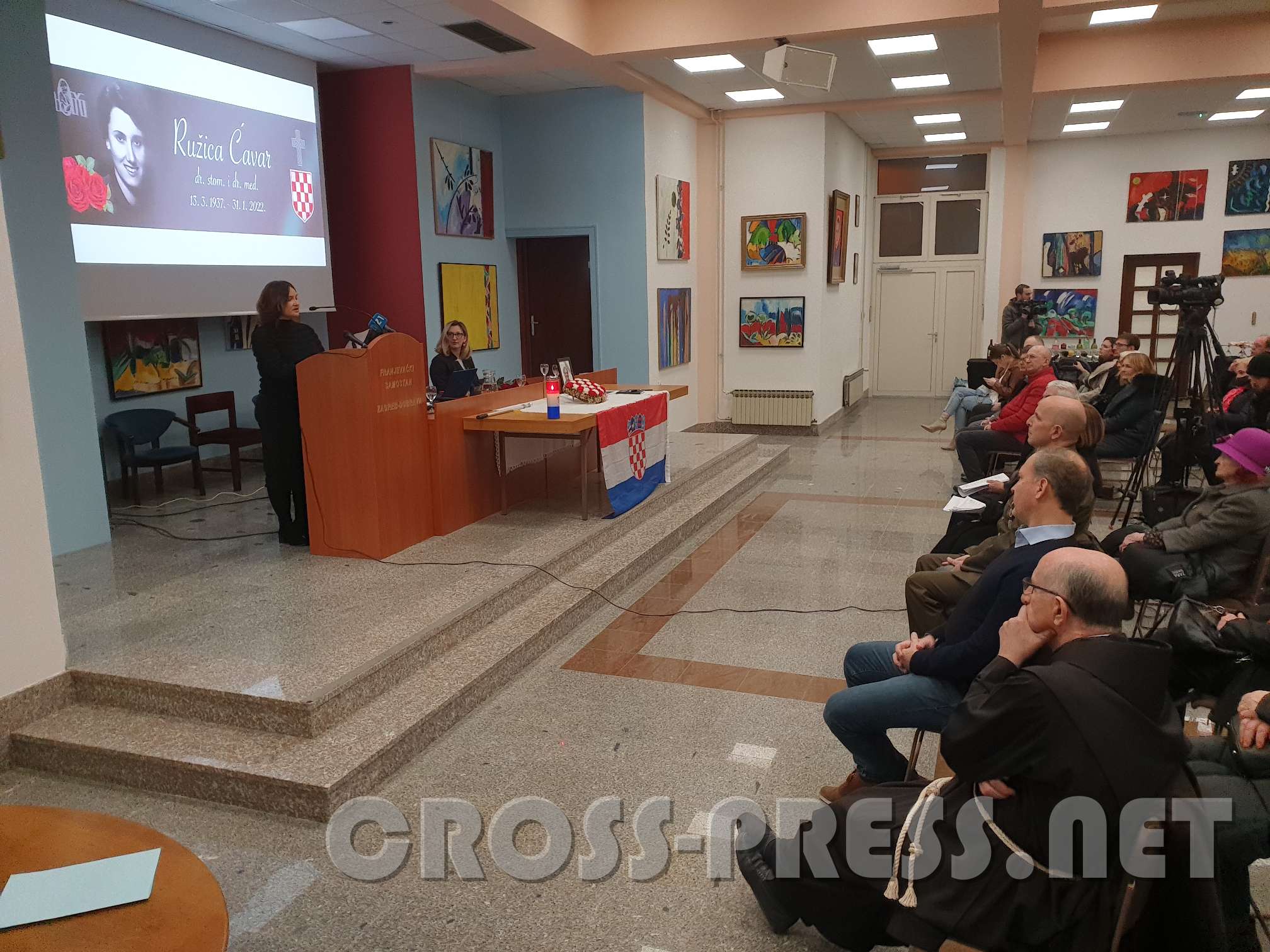 Dr. Ružica Ćavar - Sv. misa zadušnica, komemoracija i podjela priznanja