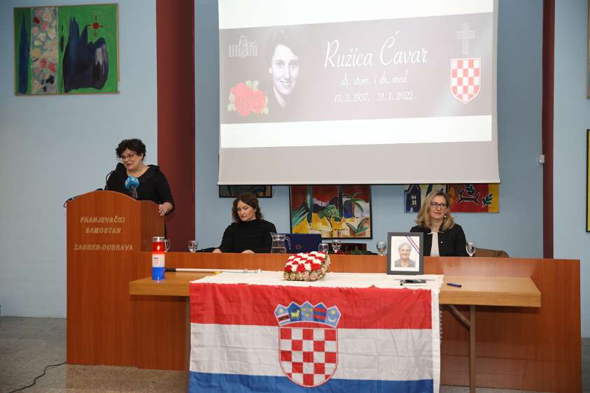 Dr. Ružica Ćavar - Sv. misa zadušnica, komemoracija i podjela priznanja