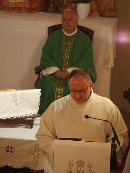 Sv. misa u župnoj crkvi u Završju 1. čitanje
