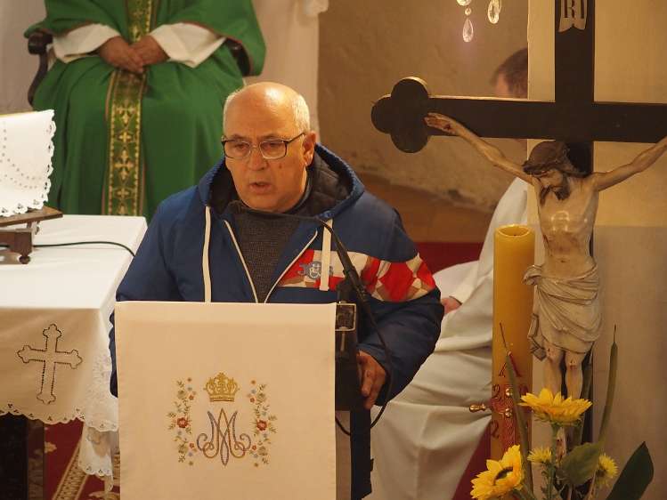 Sv. misa u župnoj crkvi u Završju Psalam