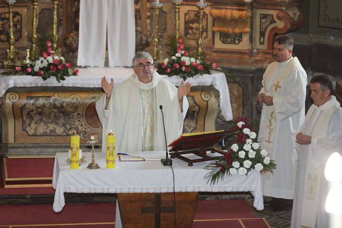 Proštenje sv. Ilije u Lipniku Otvorenje, fr. Tomislav Kraljević.