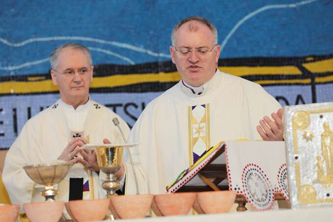 Proglašenje crkve Nacionalnog Svetišta sv. Josipa bazilikom Rektor, mons. Anton Sente