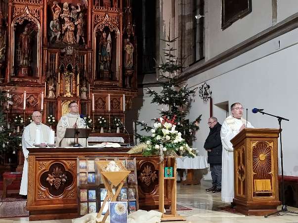 Radio-Maria JahresEröffnungsMesse Evangelium, Pfr. Hans Lagler.