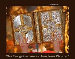 Firmung in Seitenstetten mit Altabt Berthold (10h30h) Evangelium