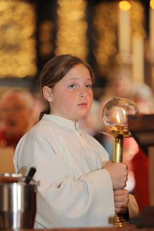 Firmung in Seitenstetten 11h Ministrantin