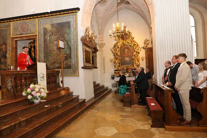 DekanatsFirmung Seitenstetten (118h00) Evangelium, Diakon P.Dominik Riegler