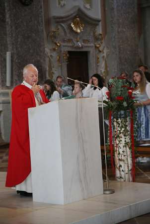 Überdiözesane Firmung Sonntagberg (08h00) Evangelium, Pfr.P.Franz Hörmann