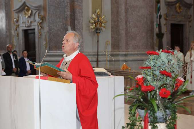 Überdiözesane Firmung Sonntagberg (08h00) Evangelium, Pfr.P.Franz Hörmann