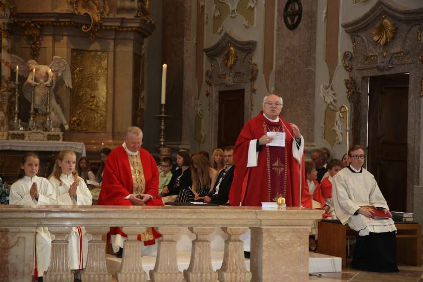 Firmung 2022 Sonntagberg (10h30) Predigt, Abt Petrus Pilsinger