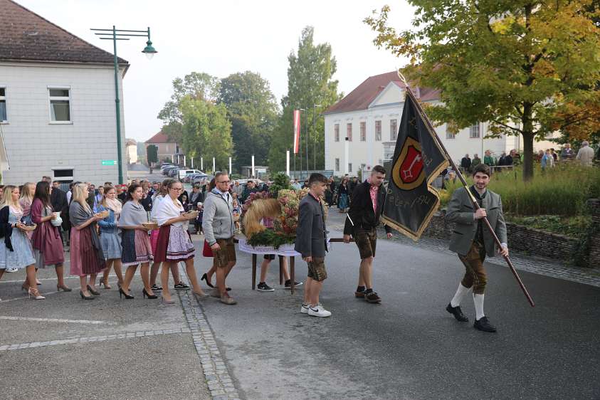 Empfang von Pfr. Lubinski und Erntedankfest