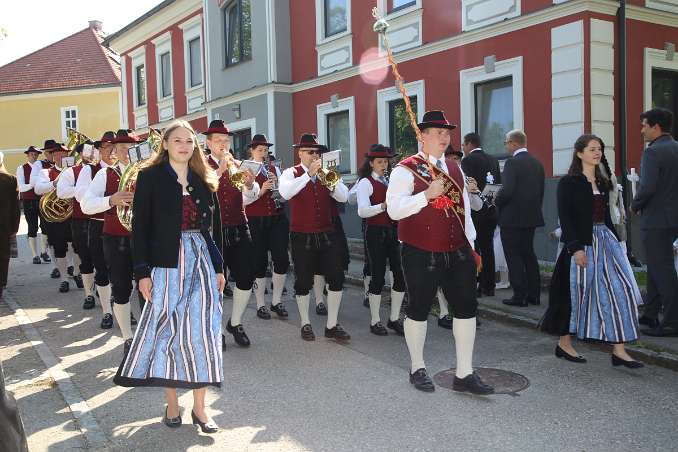 Erstkommunion 2024 in Wolfsbach Musikkapelle Wolfsbach