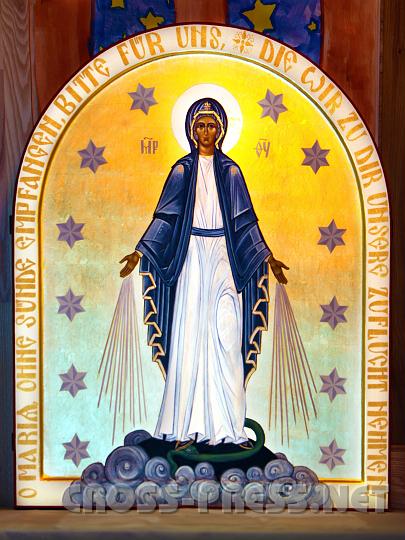 2011.01.15_20.05.46b.jpg - Neue Ikone der Immaculata von der gleichnamigen Gemeinschaft.