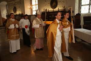 Feierliche Benediktion des Abtes Maximilian Heim