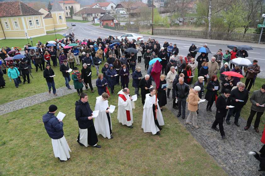 Heilige Woche 2012 im Stift Heiligenkreuz - Kreuzweg