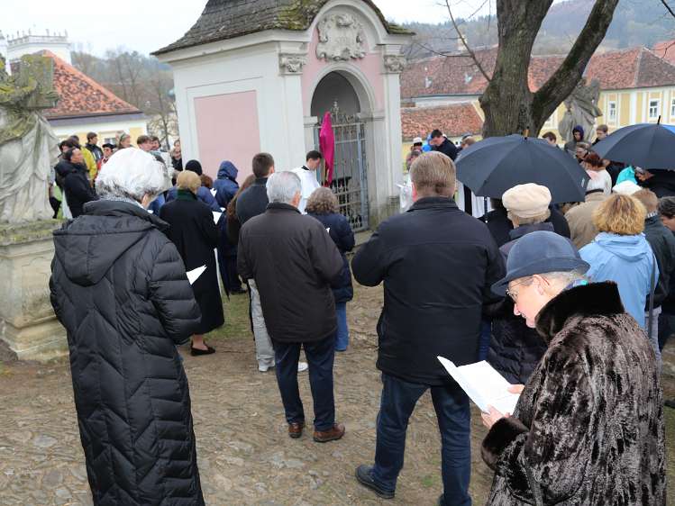 Heilige Woche 2012 im Stift Heiligenkreuz - Kreuzweg