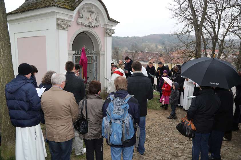 Heilige Woche 2012 im Stift Heiligenkreuz - Kreuzweg