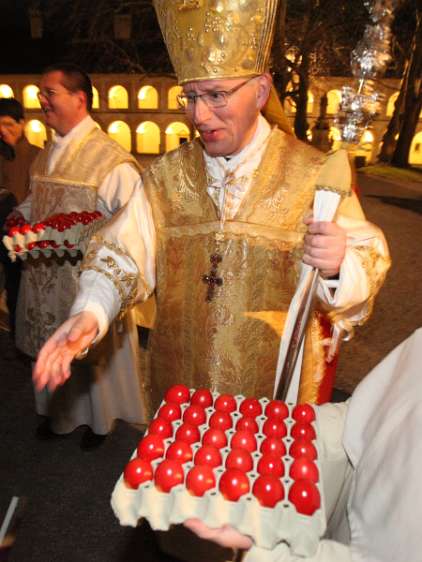 Heilige Woche 2012 im Stift Heiligenkreuz - OsternachtFeier