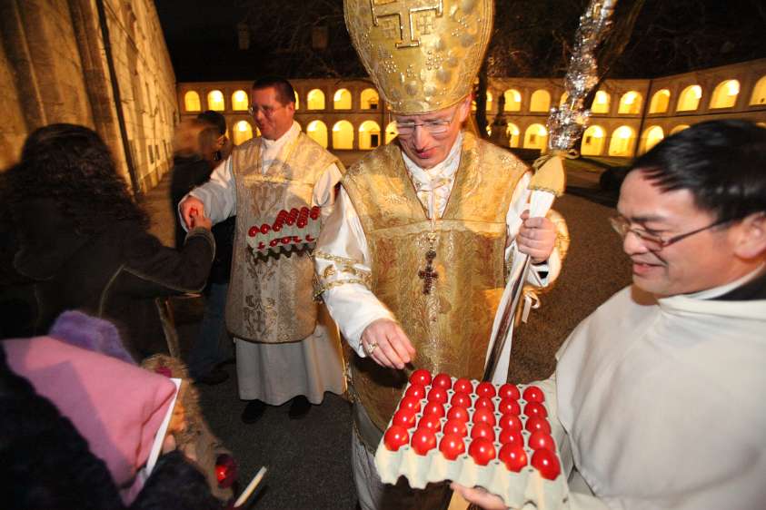 Heilige Woche 2012 im Stift Heiligenkreuz - OsternachtFeier