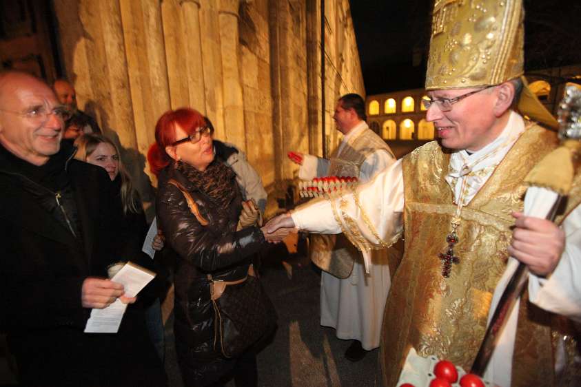 Heilige Woche 2012 im Stift Heiligenkreuz - OsternachtFeier