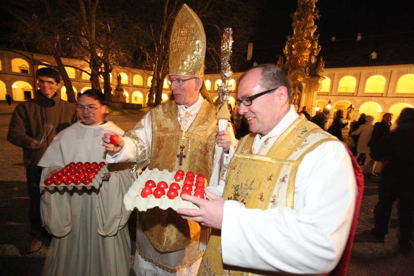 Heilige Woche 2012 im Stift Heiligenkreuz - OsternachtFeier