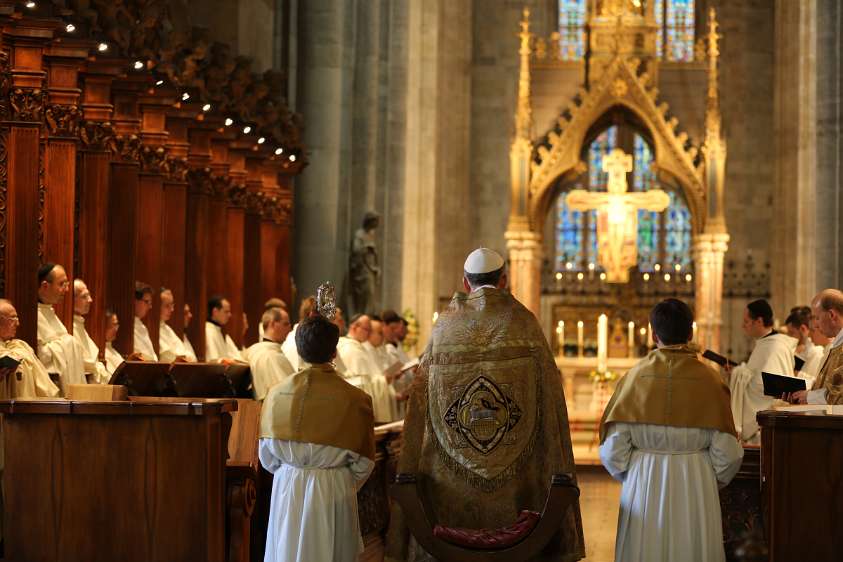 Heilige Woche 2012 im Stift Heiligenkreuz - PontifikalVesper