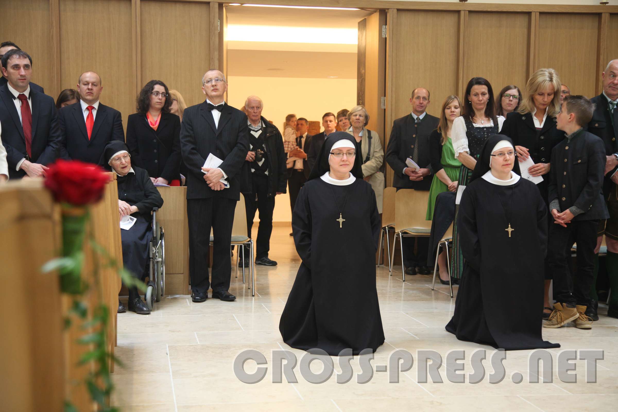 Ewige Profess von Sr.Faustine u. Sr.Nathanaela OSB 