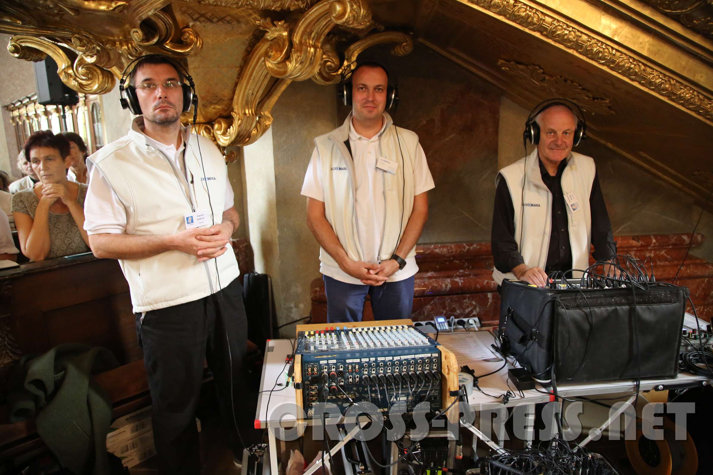 Radio Maria Austria - 17. JahresWallfahrt Radio Maria Team: Daniel Percic, Alfred Röder und Bernhard Grimm.